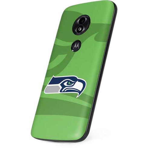NFL Seattle Seahawks Double Vision Moto E5 Play Skin
